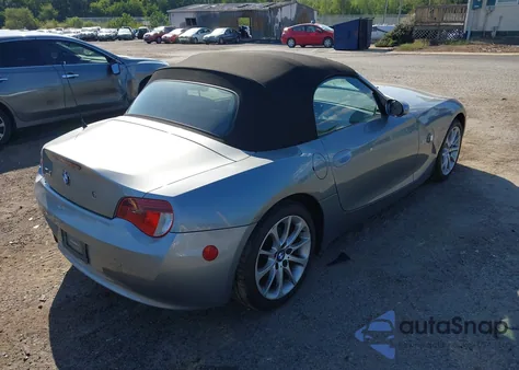 2006 BMW Z4 3.0I z USA, uszkodzony, nr VIN 4USBU33506LW67545